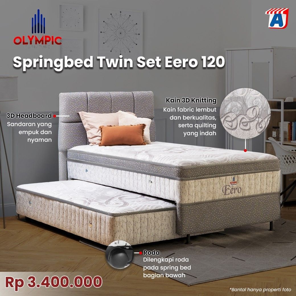 Spring bed twin deals