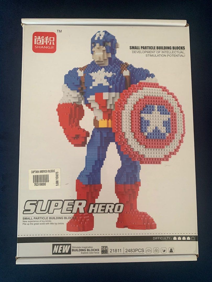 Superhero building blocks online
