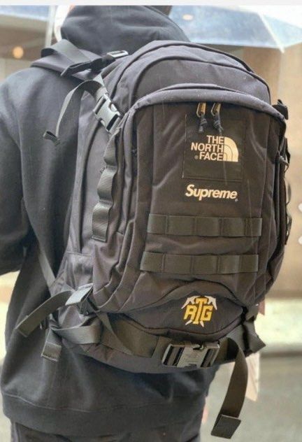 supreme THE NORTH FACE backpack 黒