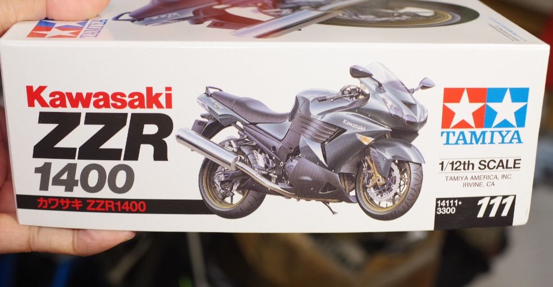 全新-Tamiya-田宮-14111-1/12-川崎-Kawasaki ZZR 1400-M-250, 興趣及