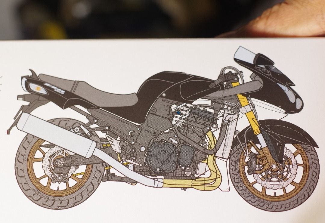 全新-Tamiya-田宮-14111-1/12-川崎-Kawasaki ZZR 1400-M-250, 興趣及