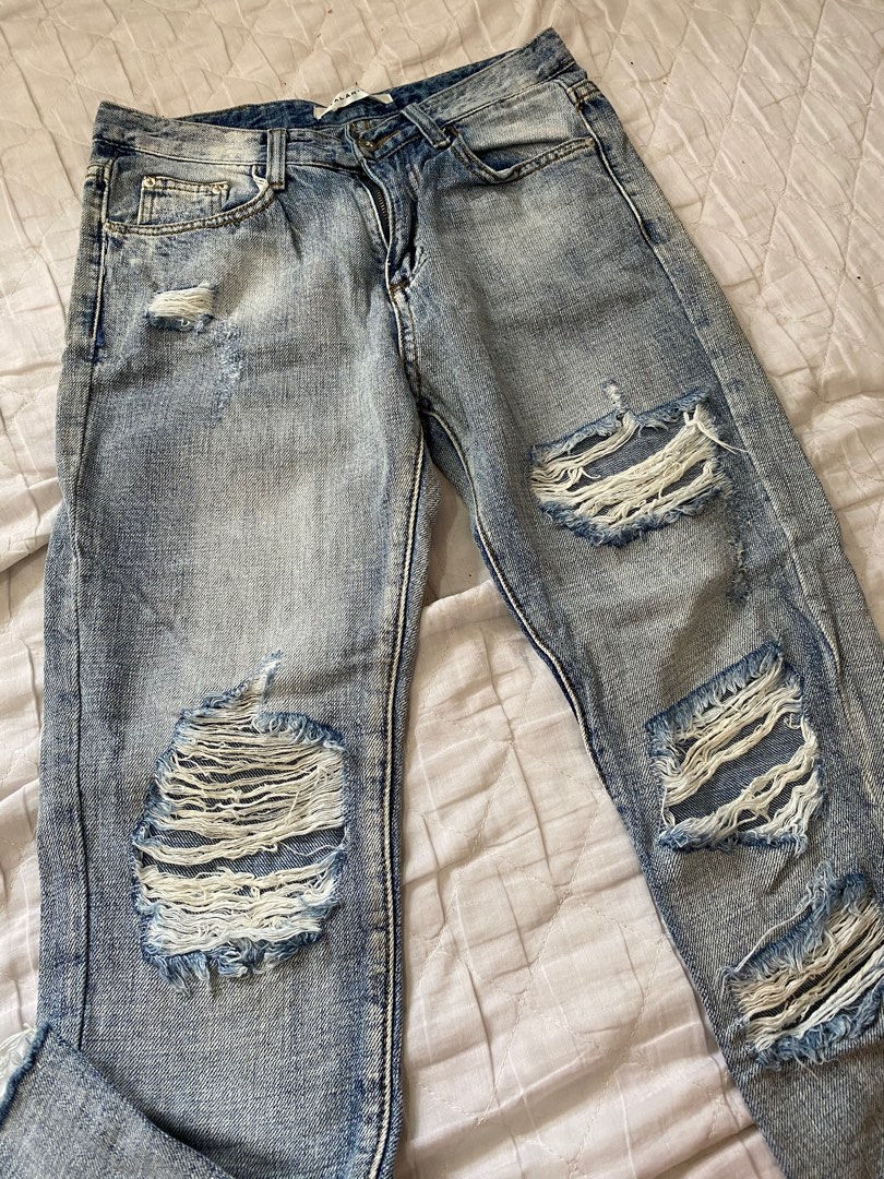 Tattered pants on Carousell