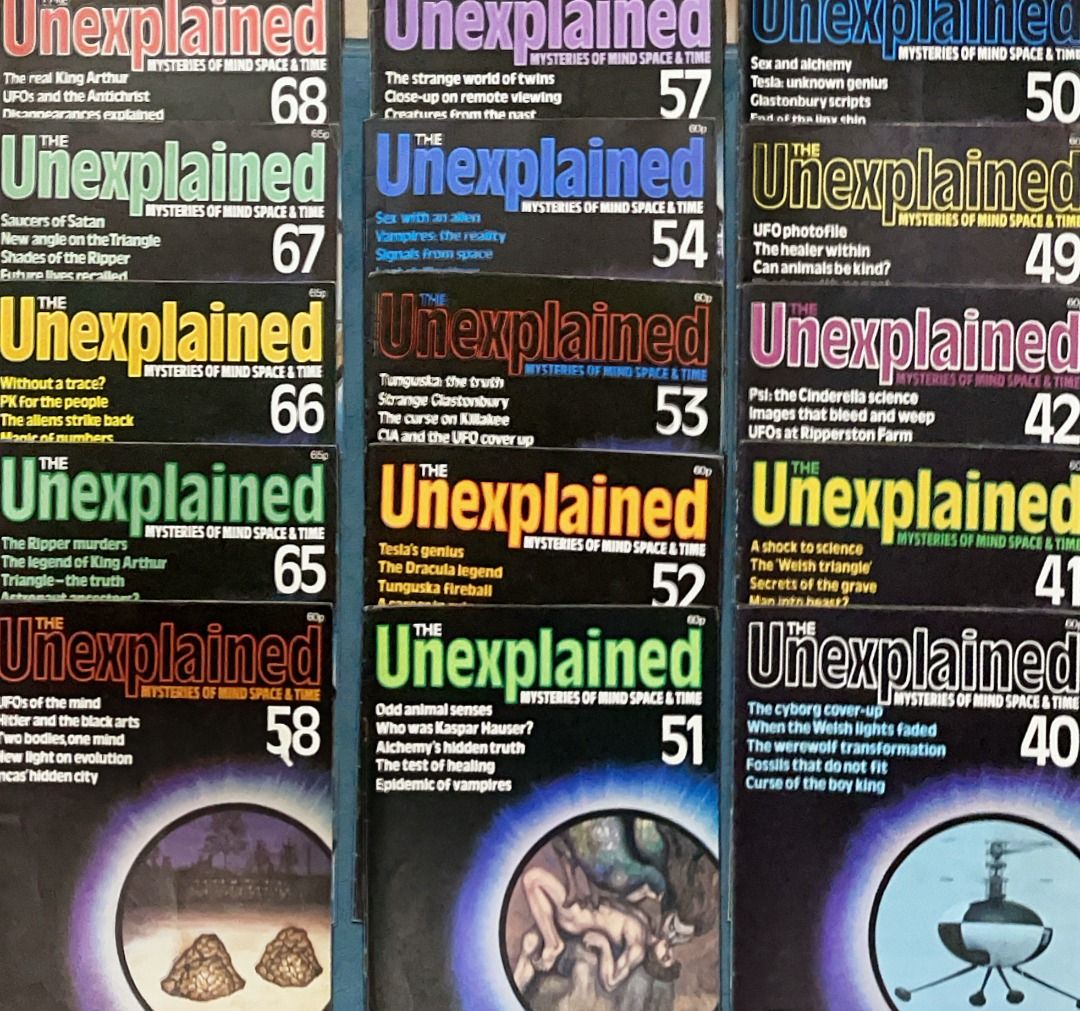 The Unexplained Mysteries of Mind Space & Time, Hobbies & Toys, Books
