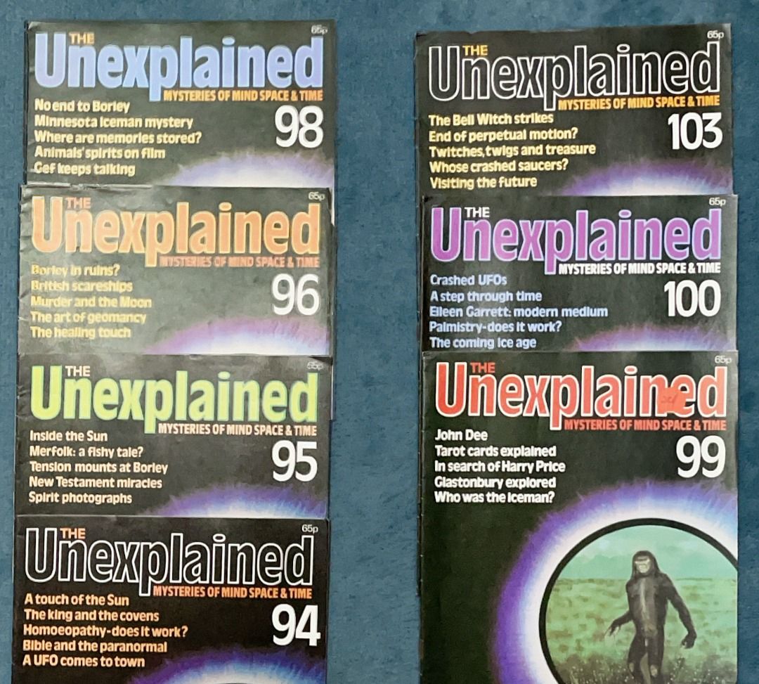 The Unexplained Mysteries of Mind Space & Time, Hobbies & Toys, Books(03)