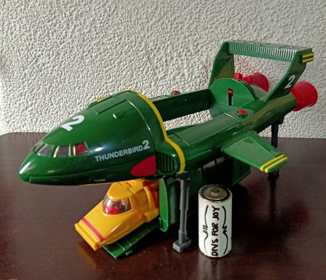 A Collection of Five 2004 Thunderbirds Takara Micro World A Collection of Five 2004 Thunderbirds Takara Micro World