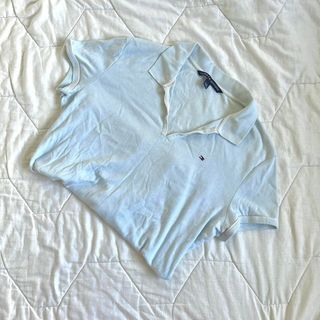 Tommy Hilfiger Baby Blue Polo T Shirt