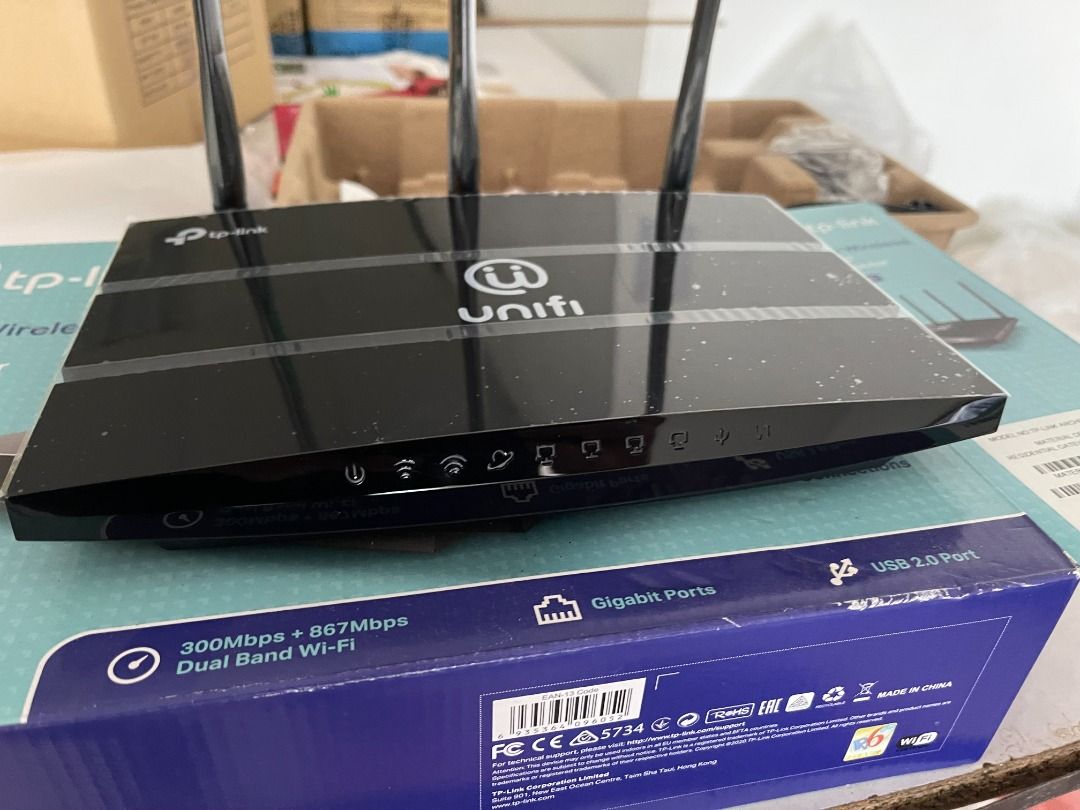 TP link AC1200 wifi router, Computers & Tech, Parts & Accessories ...