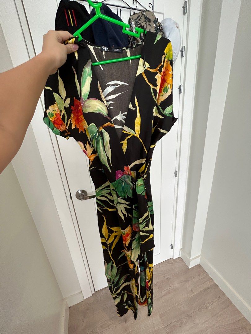 Tropical Zara Jumpsuit (Category: Jumpsuits) located in Cebu City. Submitted by beeshops (Listing ID 1200015964, Image 1). Description: RFS: Decluttering Shipping fee to be shouldered by buyer .