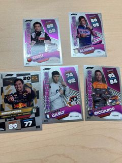 Turbo Attack F1 cards