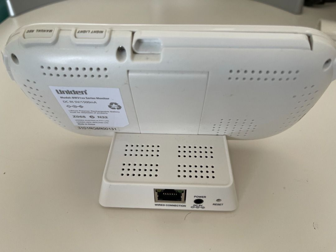 Uniden bw31xx baby sales monitor