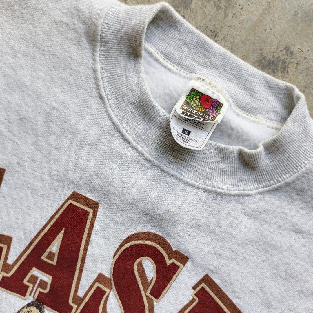 VINTAGE HABITAT WOLVES, Men's Fashion, Tops & Sets, Hoodies on Carousell