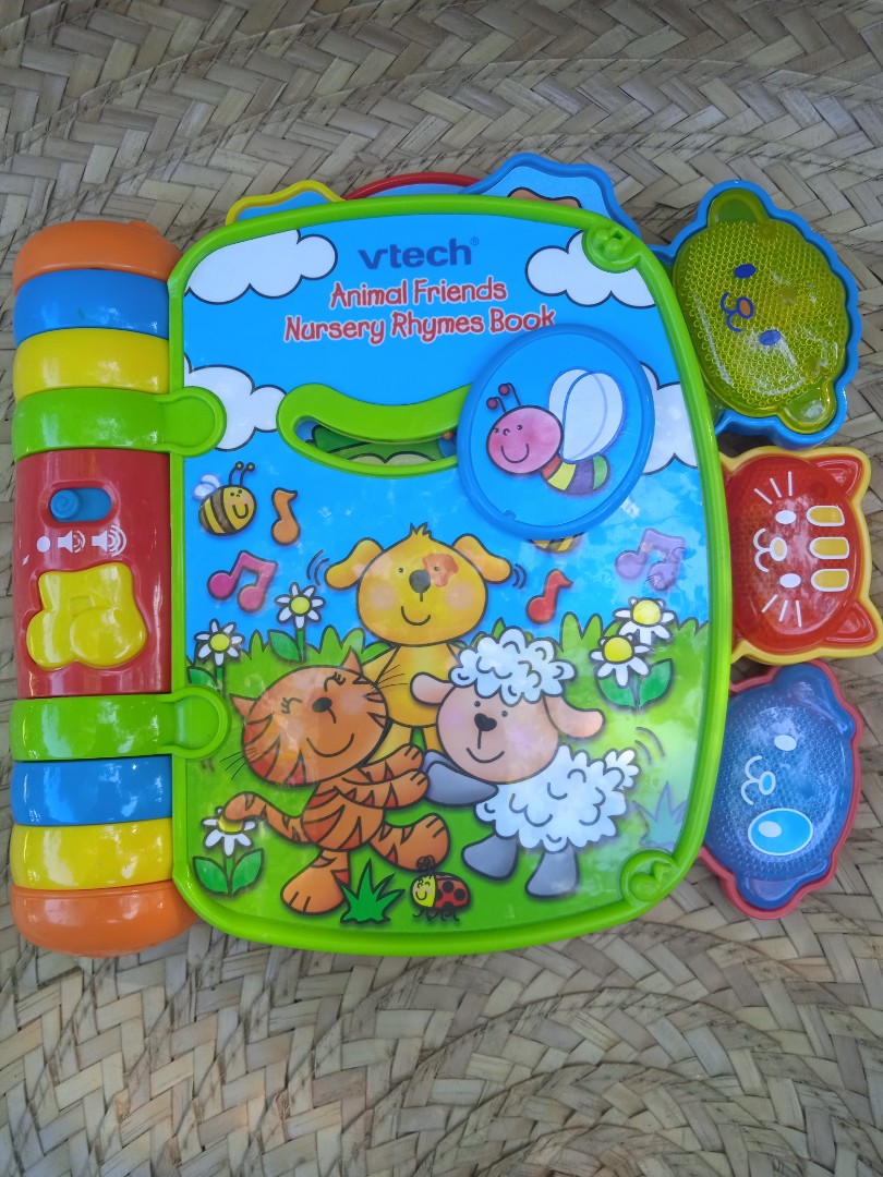 Vtech Animal Farm Nursery Rhyme Book, Babies & Kids, Infant Playtime on ...