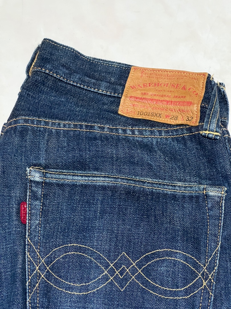 Warehouse & Co. 1001SXX Selvedge Jeans, Men's Fashion