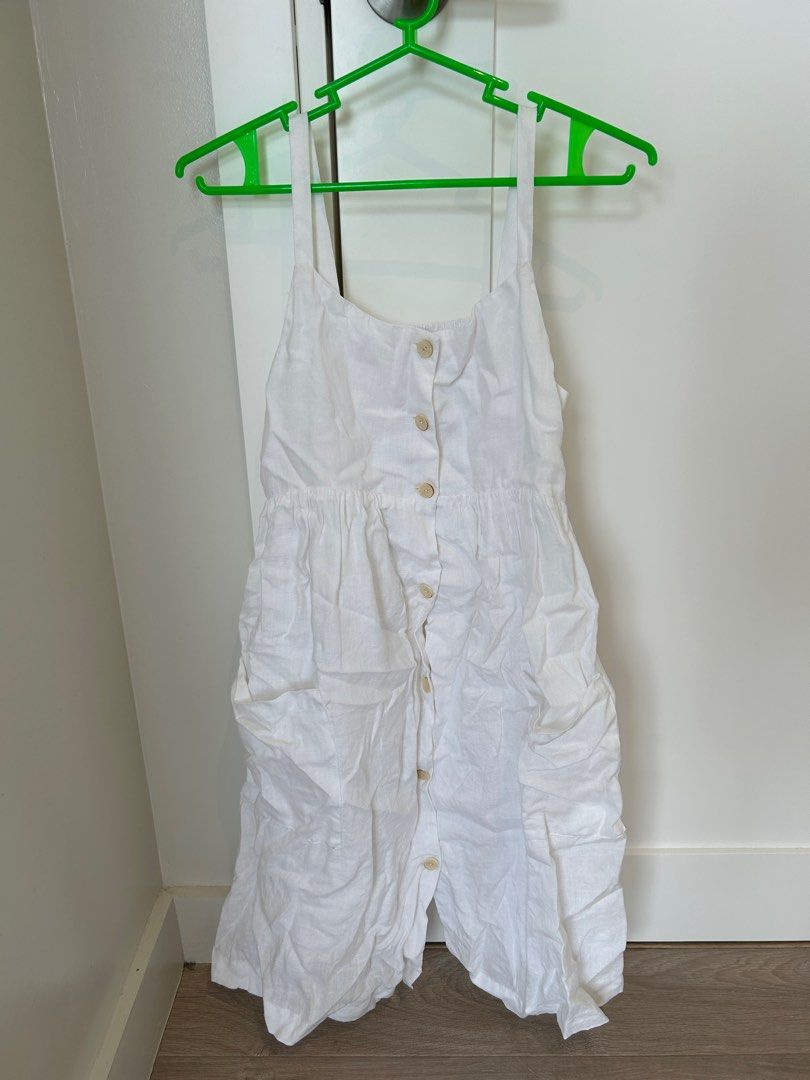 White Zara Dress (Category: Dresses) located in Cebu City. Submitted by beeshops (Listing ID 1200015592, Image 1). Description: RFS: Decluttering Shipping fee to be shouldered by buyer .