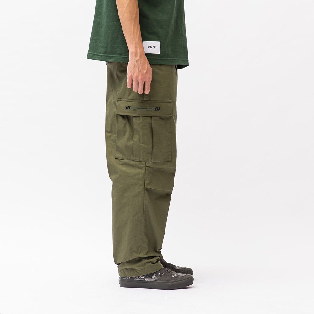 22AW JUNGLE STOCK TROUSERS 黒 S ダブルタップス - ワークパンツ 