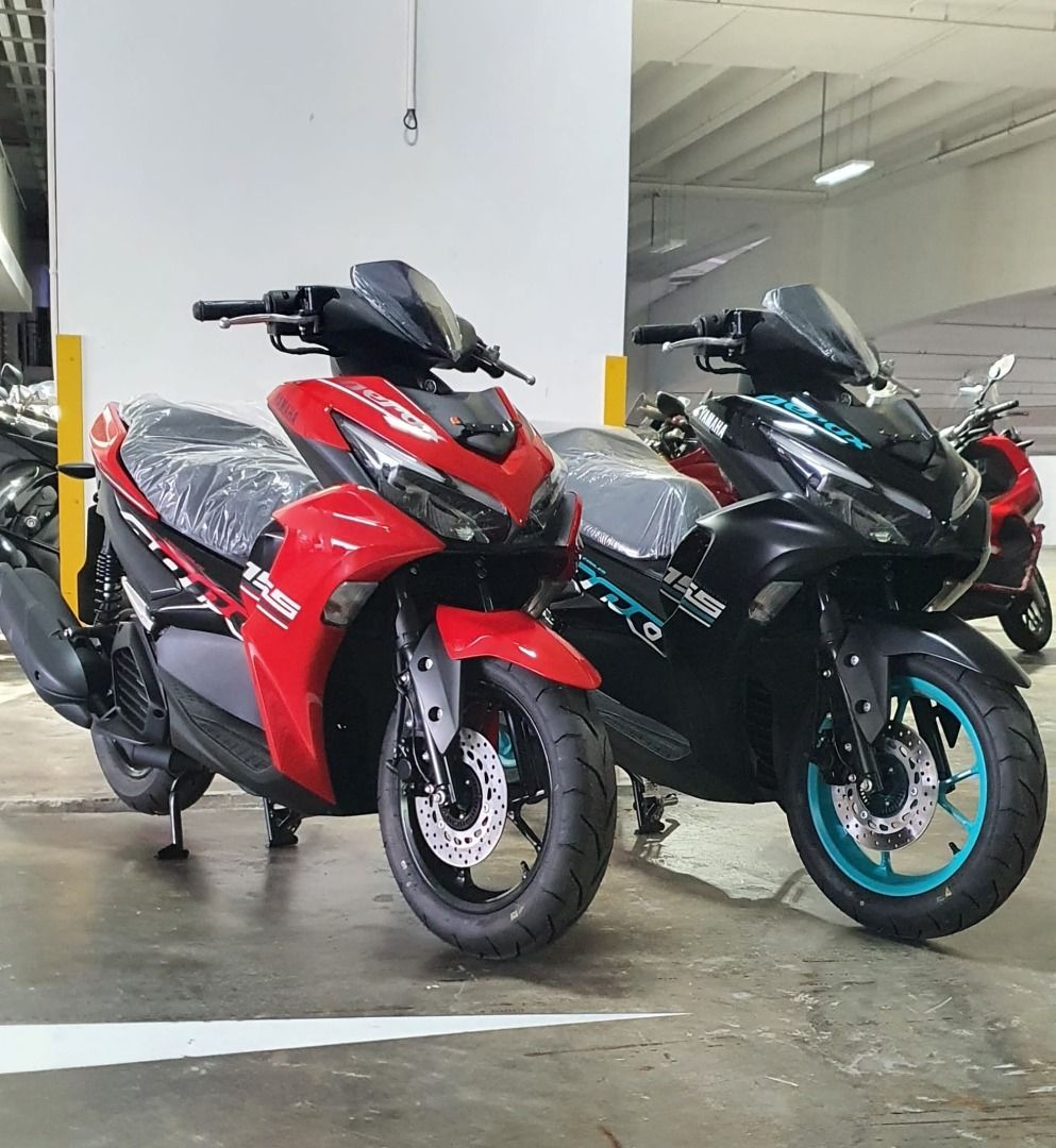 YAMAHA AEROX-155, Motorcycles, Motorcycles for Sale, Class 2B on Carousell