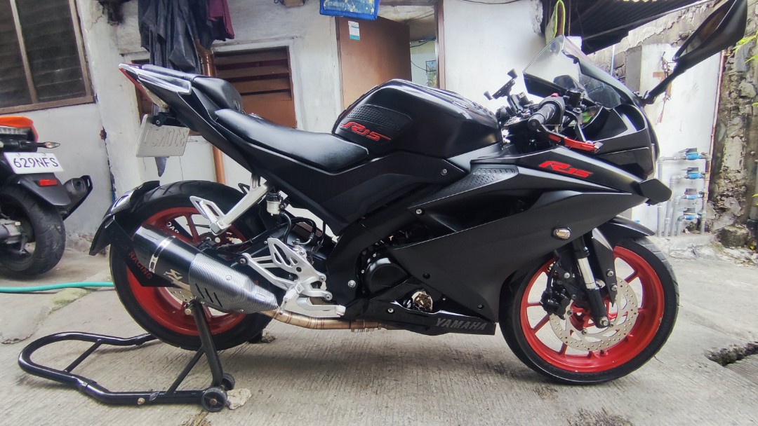 Yamaha YZF-R15 v3, Motorbikes, Motorbikes for Sale on Carousell