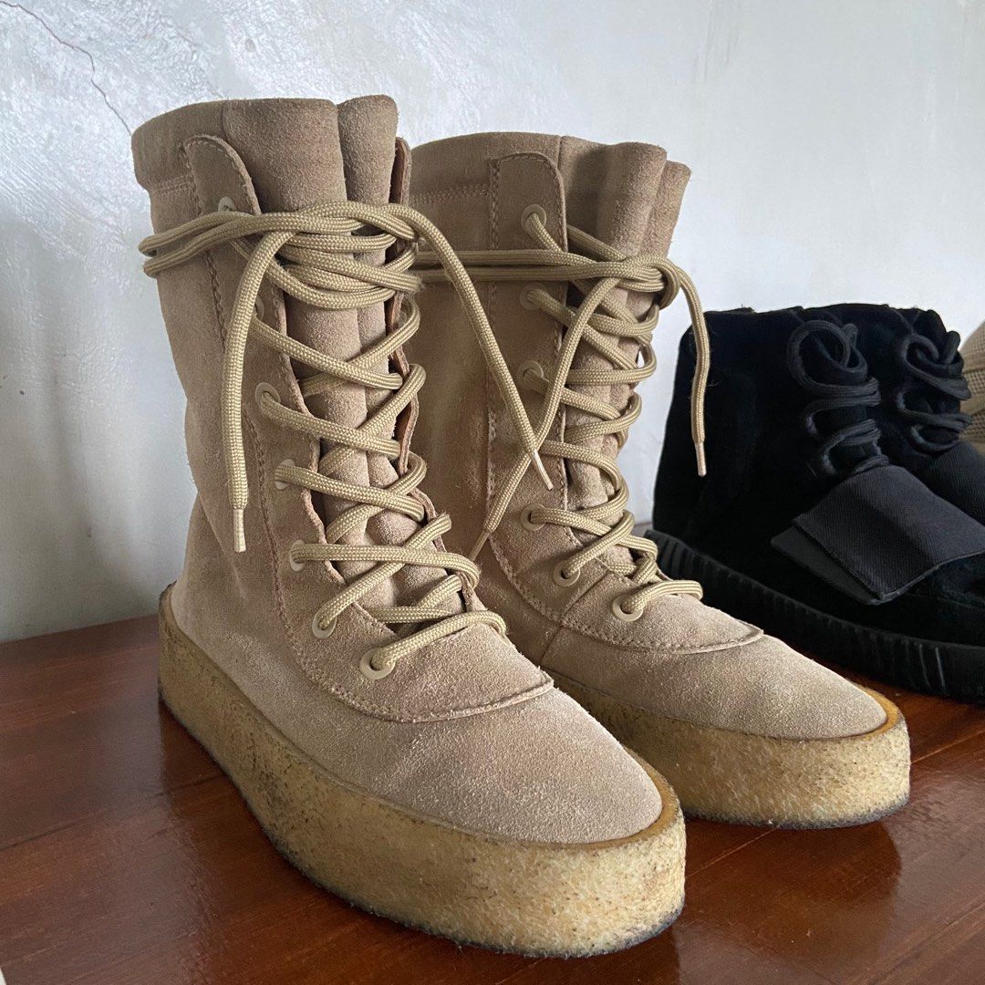 yeezy military crepe boot