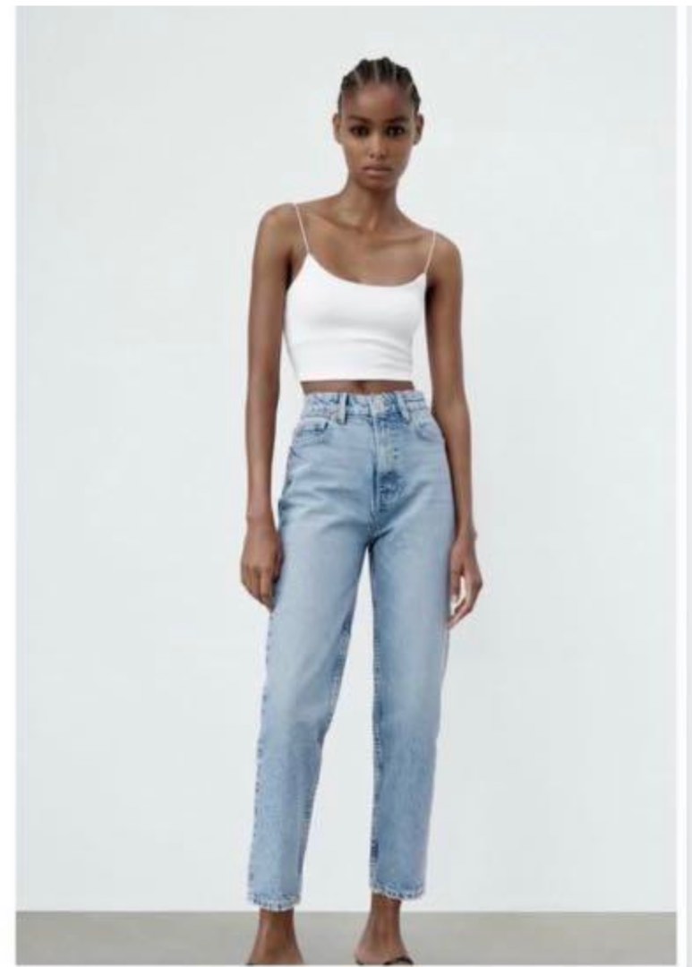 Jeans zara cheap mom