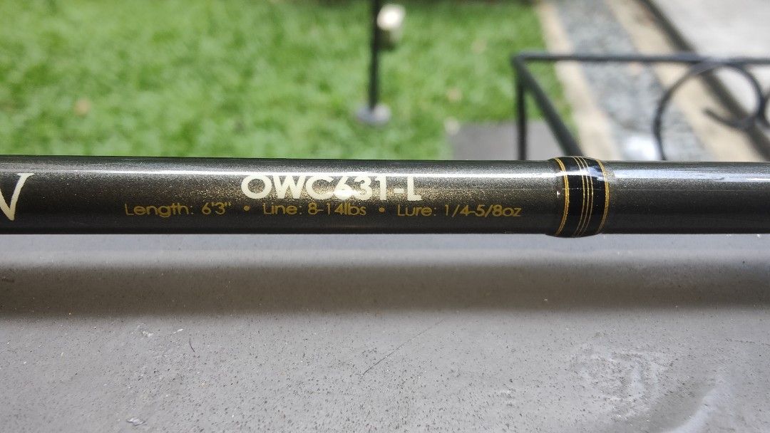 Zerek 6"3 onepiece Fishing rod, Sports Equipment, Fishing on Carousell