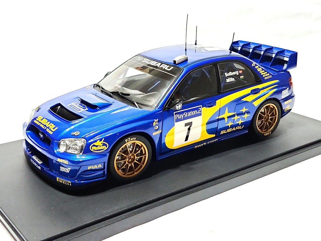 11,250円未開封 autoart 1/18 スバル インプレッサ WRC 2006