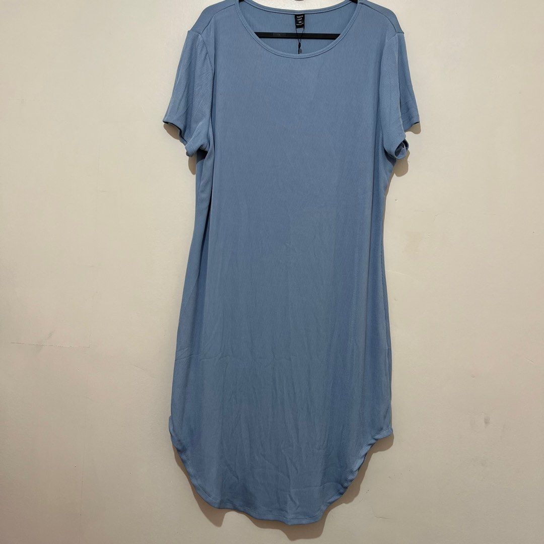 Plus Size Blue Shein Dress 2XL, Women's Fashion, Dresses & Sets, Dresses on  Carousell