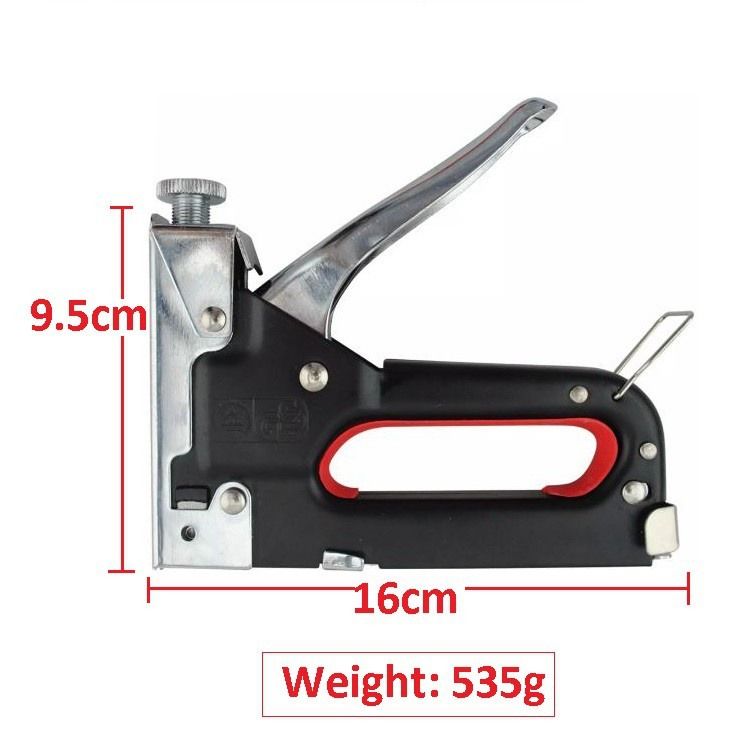 3 in 1 GUN TROJAN Staple Gun Heavy Duty Metal Stapler for Staples or