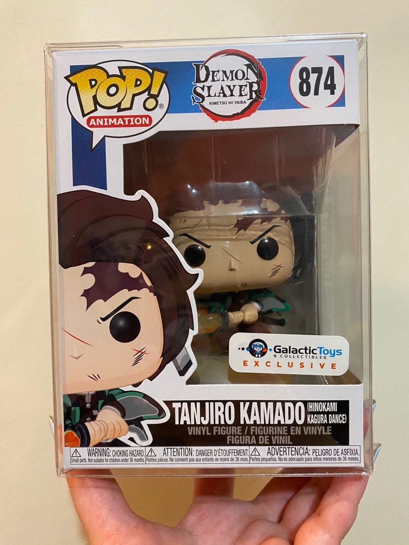874 Tanjiro Kamado (Galactic Toys Exclusive) Funko Pop, Hobbies & Toys