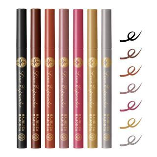 臺灣新版 台灣代購 MAJOLICA MAJORCA MJ Eyeliner 戀愛魔鏡 控制狂防暈眼線液 EX 眼線筆