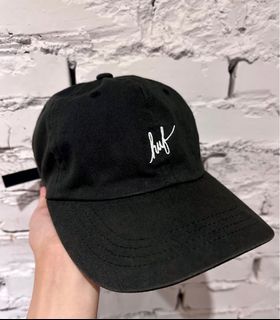 （二手）美國潮牌 HUF 草寫鴨舌老帽
