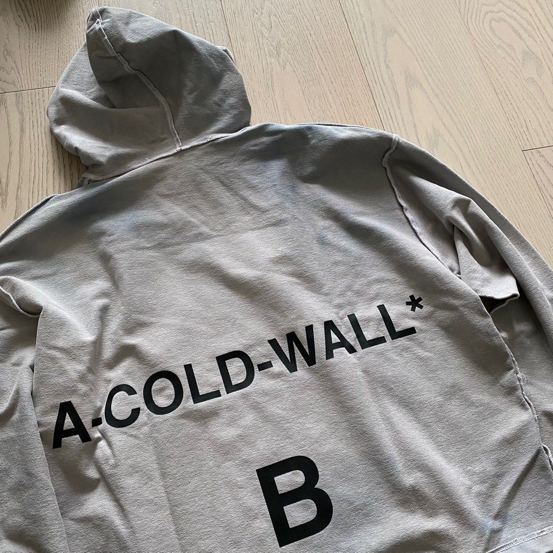 A Cold Wall inside out Hoodie Size L ACW, 男裝, 上身及套裝, 衛衣