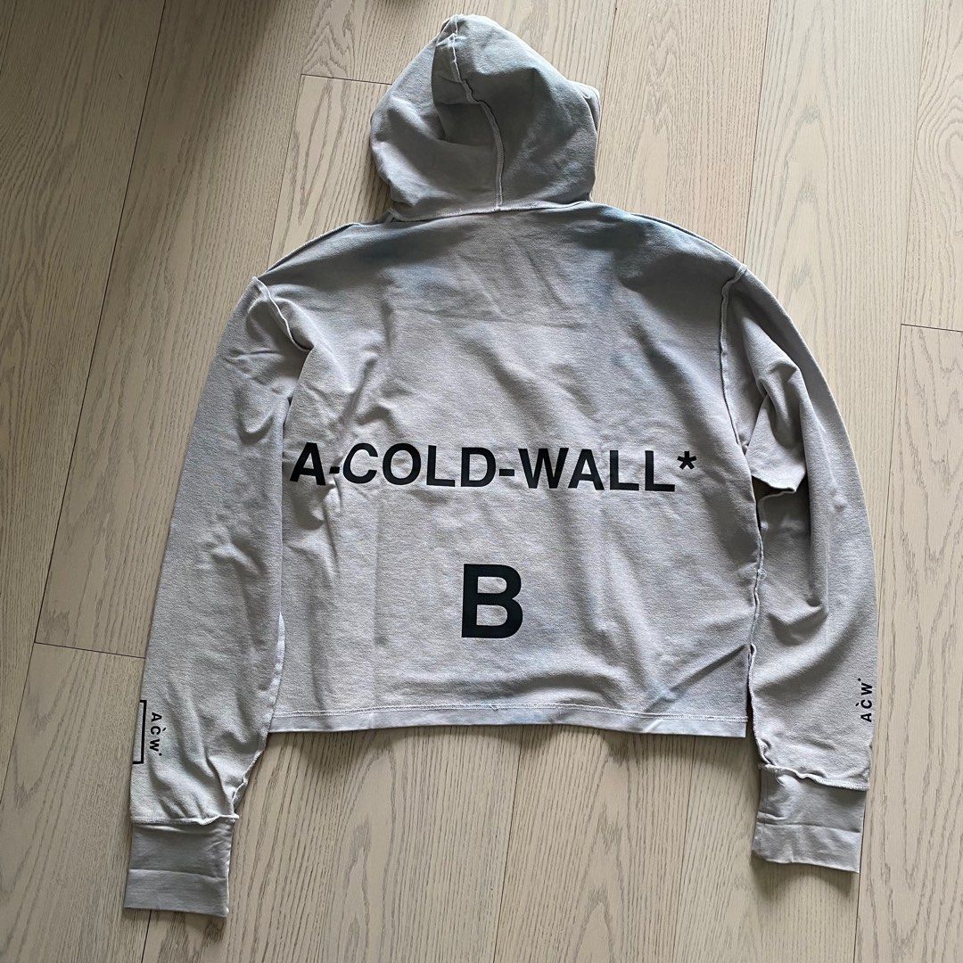 A Cold Wall inside out Hoodie Size L ACW, 男裝, 上身及套裝, 衛衣