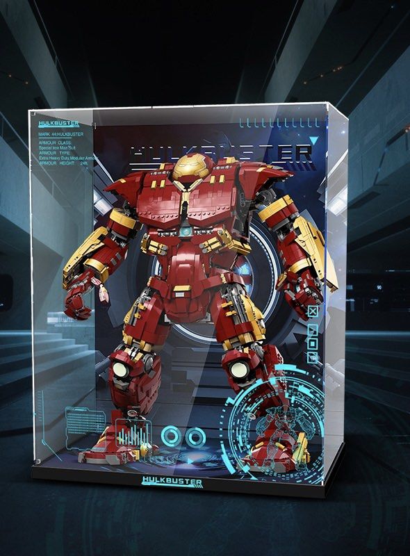 Acrylic Display Case for LEGO UCS Hulkbuster