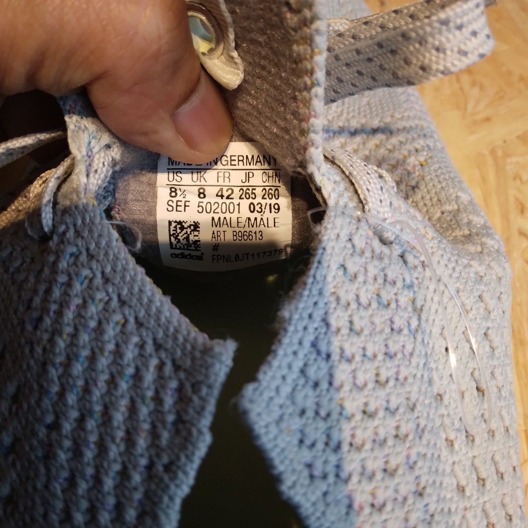Adidas us 7.5 deals to cm knitting