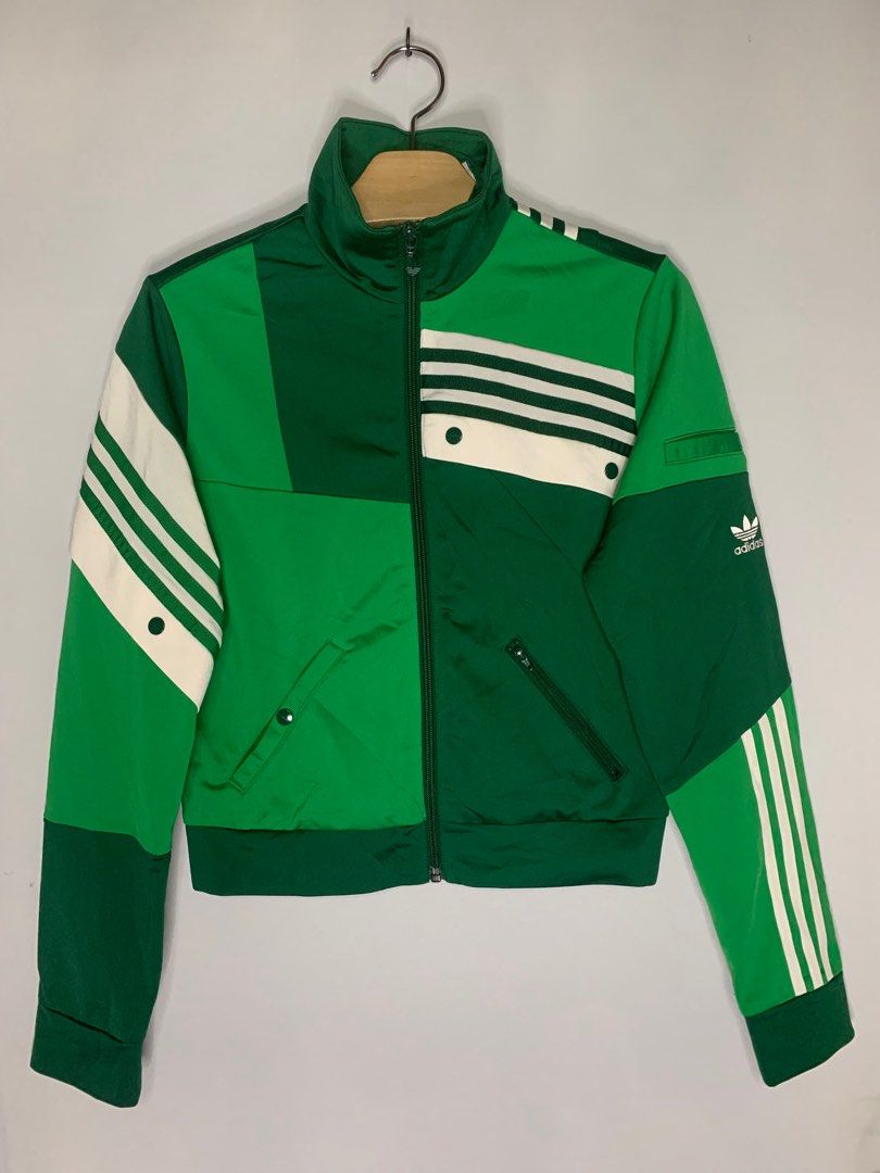 Adidas originals x danielle cathari deconstructed track top in green shop
