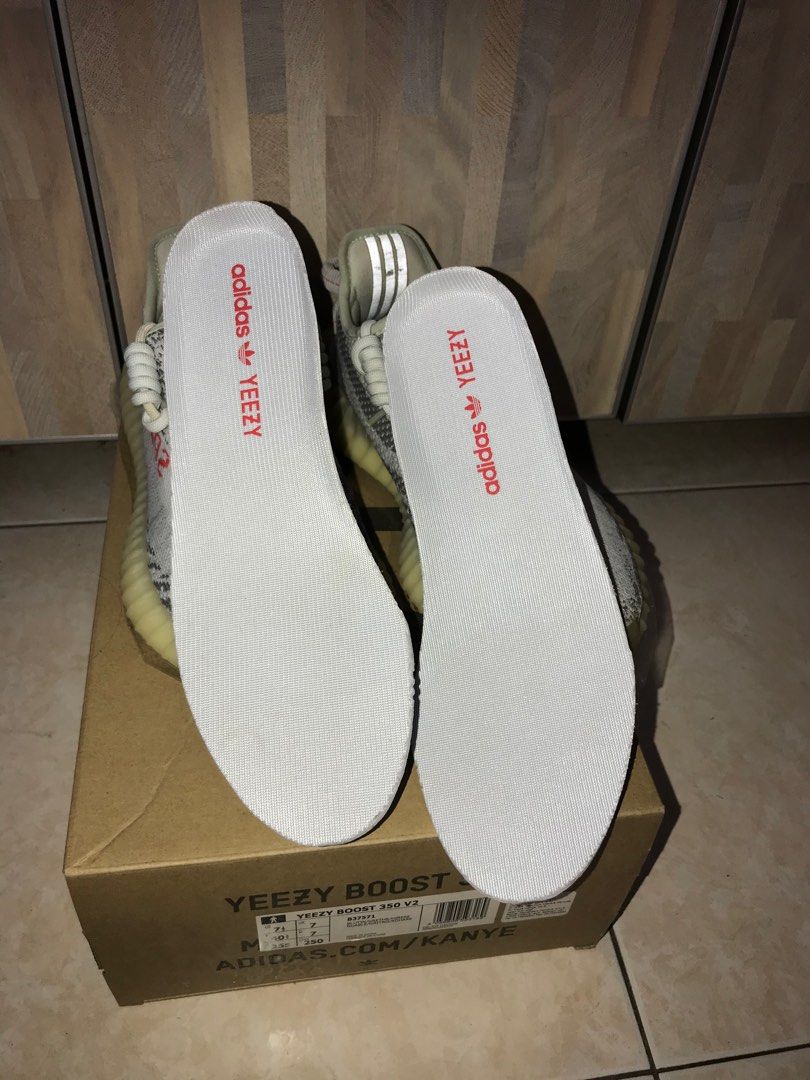 Yeezy blue tint discount insole
