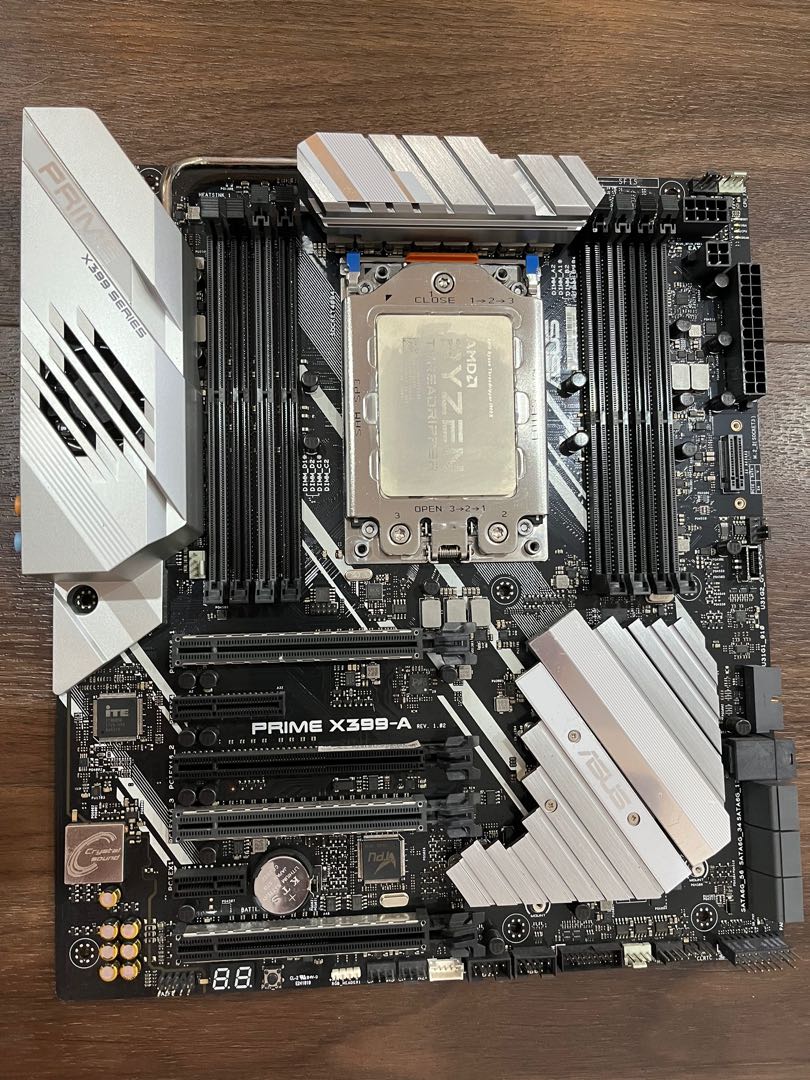 AMD RYZEN 1900X + ASUS PRIME X399-A, Computers & Tech, Desktops on ...