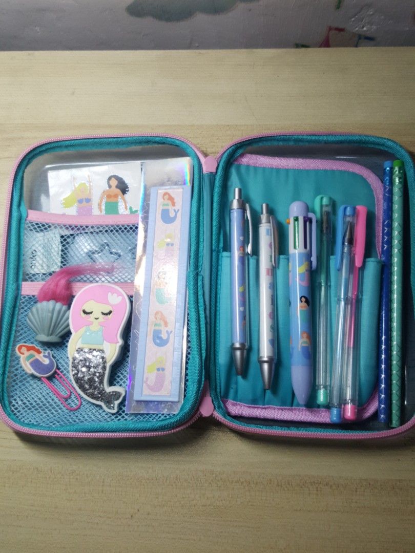 Anko hard pencil case see through, Hobbies & Toys, Stationary & Craft