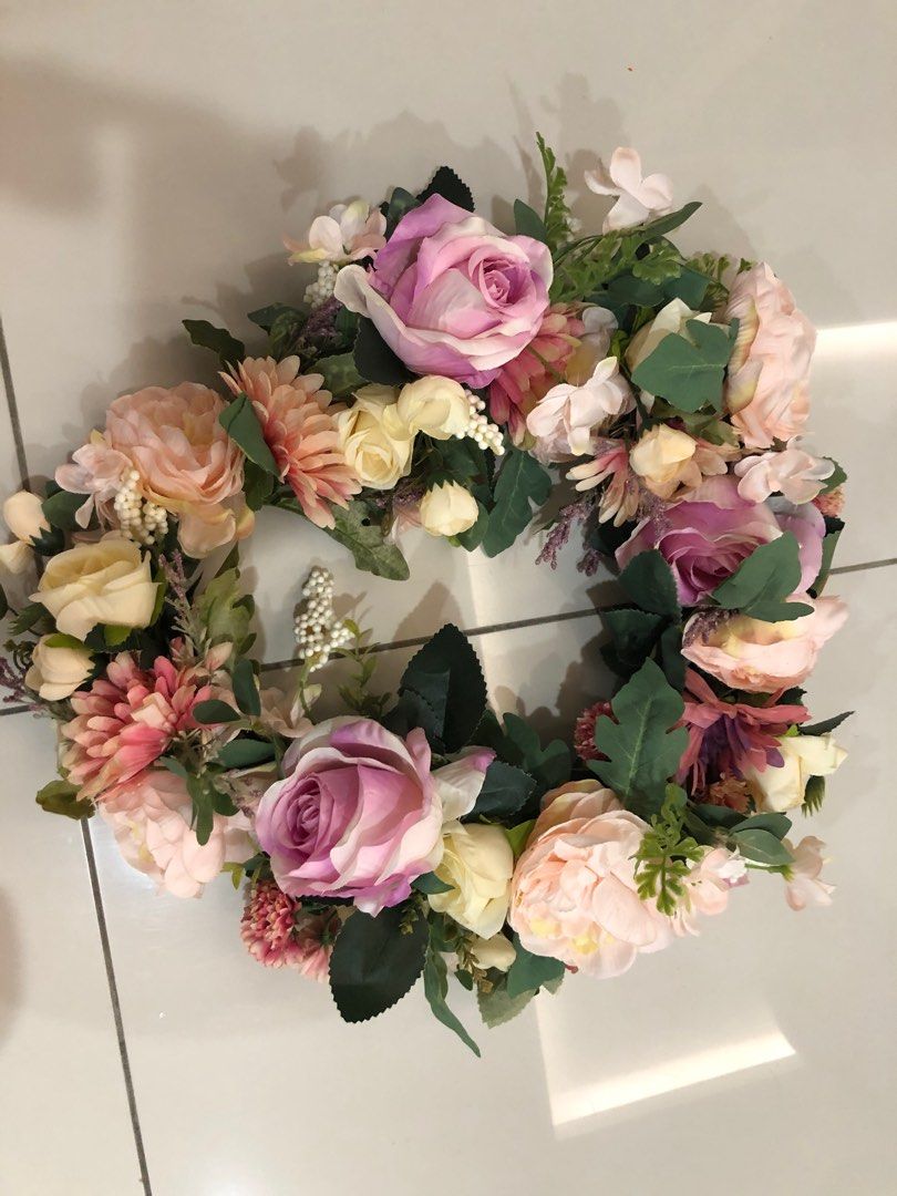 Artificial Fake Flowers bouquet Ornaments for deco, Furniture & Home