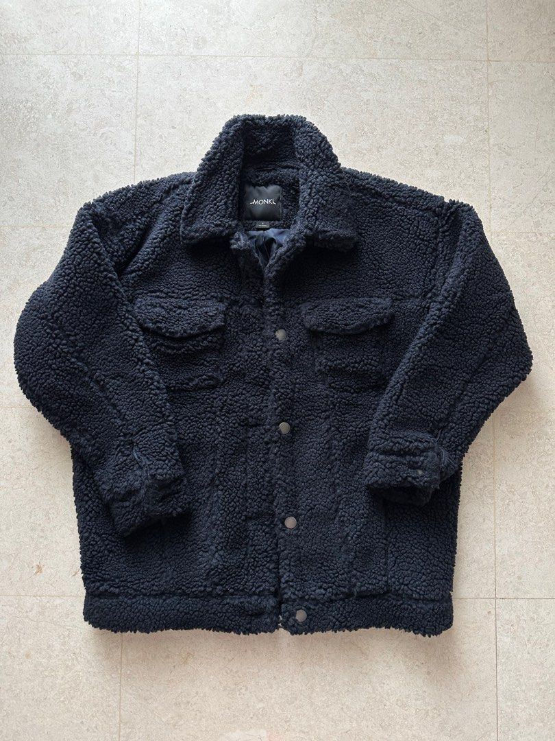 Monki teddy trucker jacket on sale