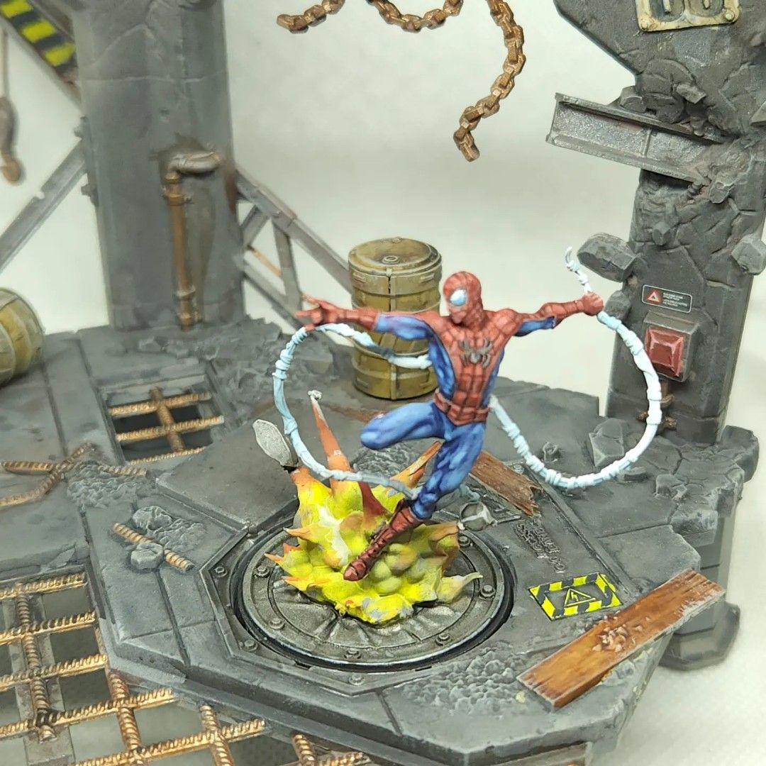 Asmodee Spider-Man vs Doctor Octopus Miniatures Game - ATOCPE01EN