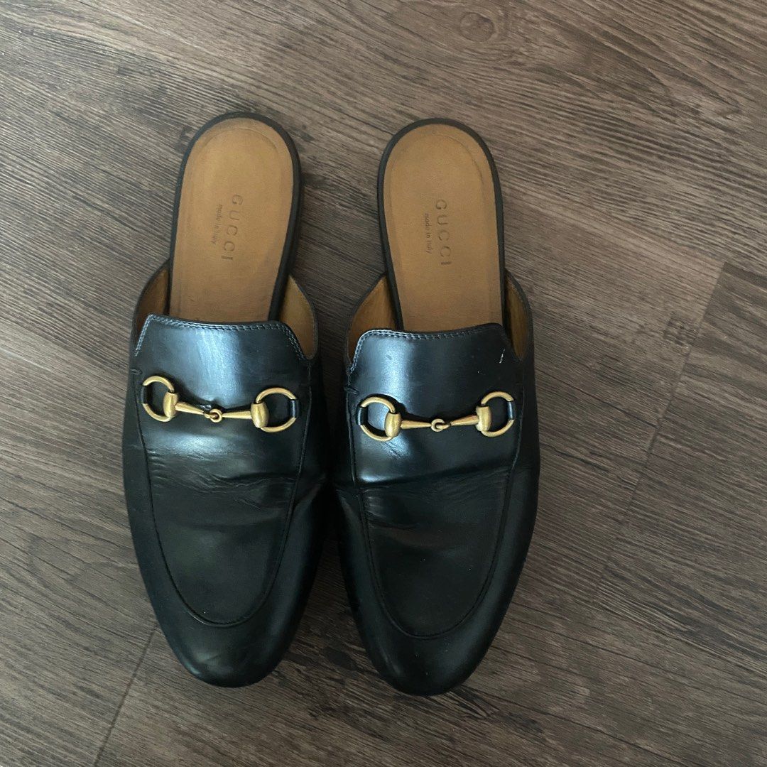 Used gucci sales princetown mules