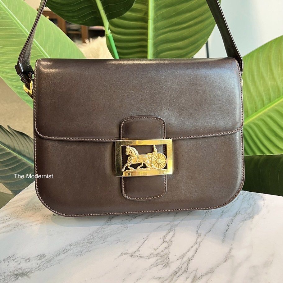 Hermes Kelly Horse Carriage, Luxury, Bags & Wallets on Carousell