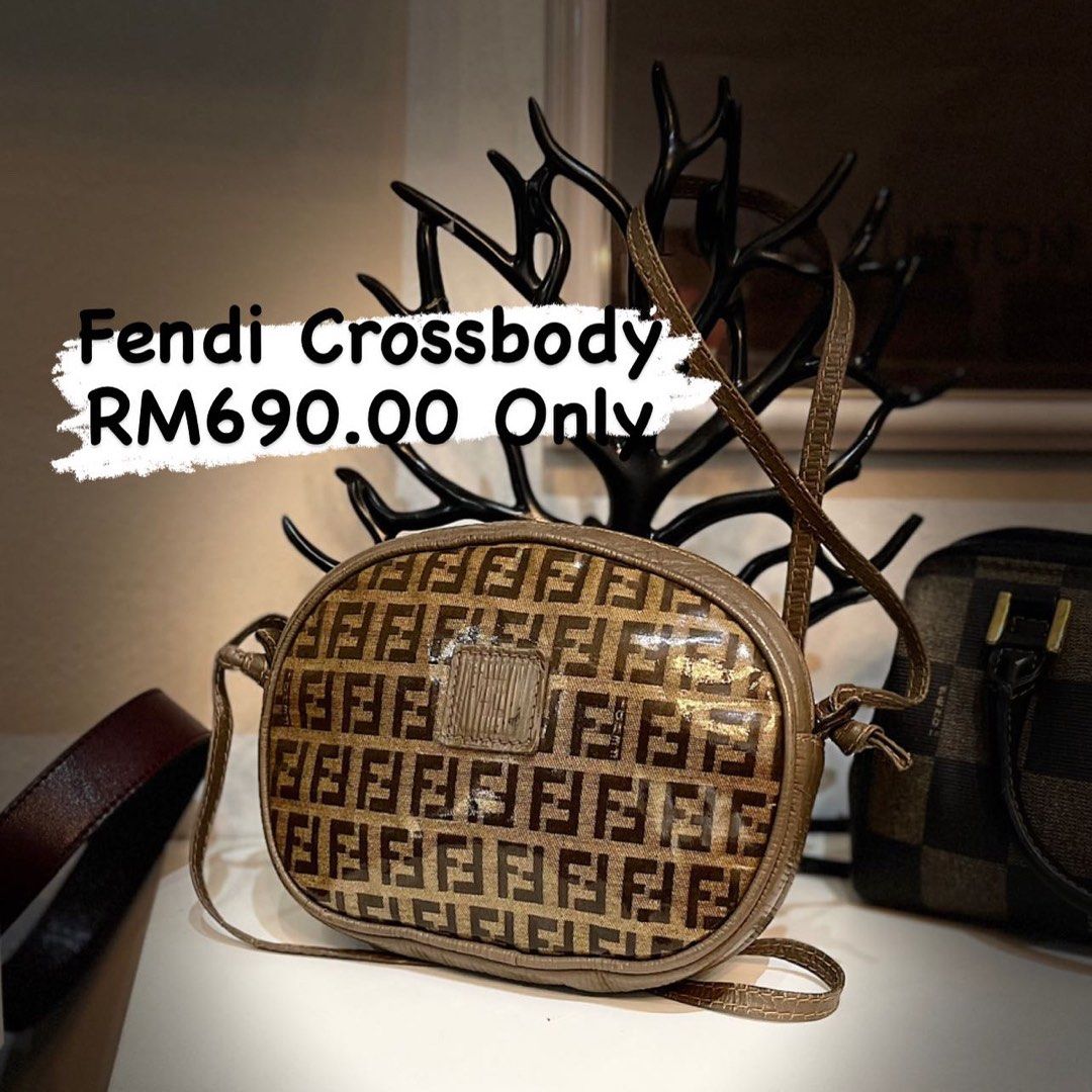 Fendi brown tote bag, Luxury, Bags & Wallets on Carousell