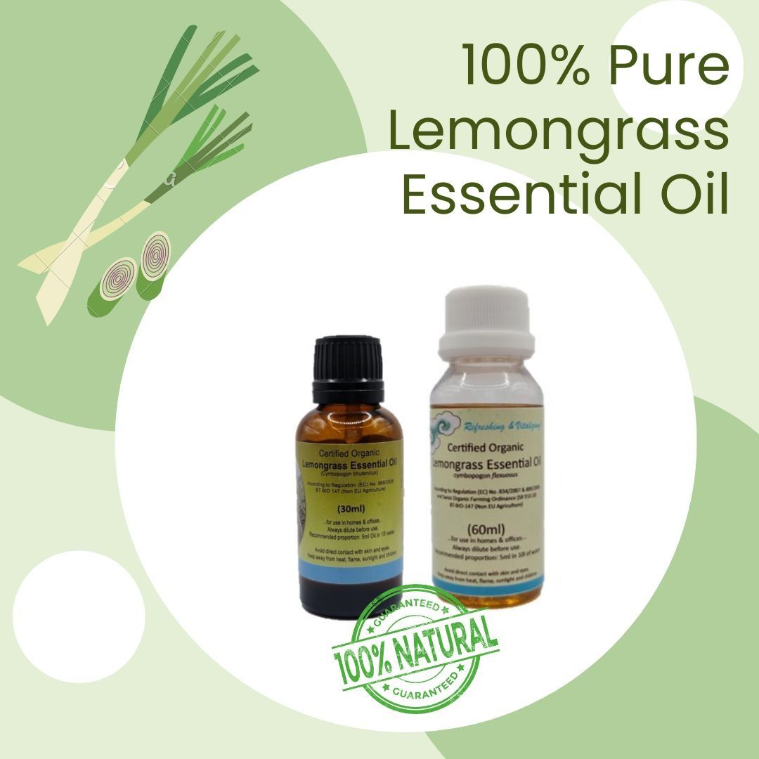 [Authorised Distributor] Bio Bhutan Pure Lemongrass Essential Oil