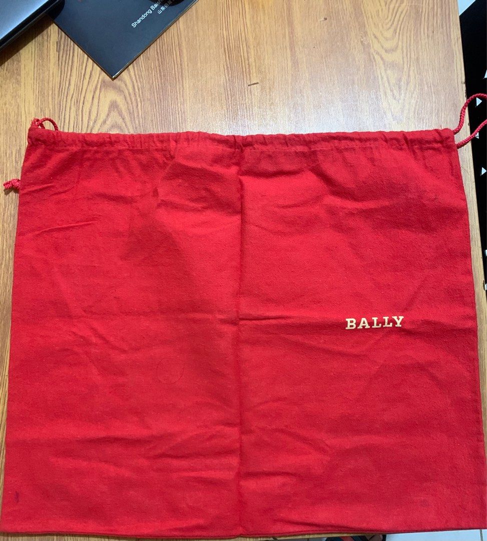 Bally dust bag (Category: Luxury Accessories) located in Santa Rosa. Submitted by clydekevin08 (Listing ID 1194682417, Image 1). Description: Width -17” Height -14.5”.