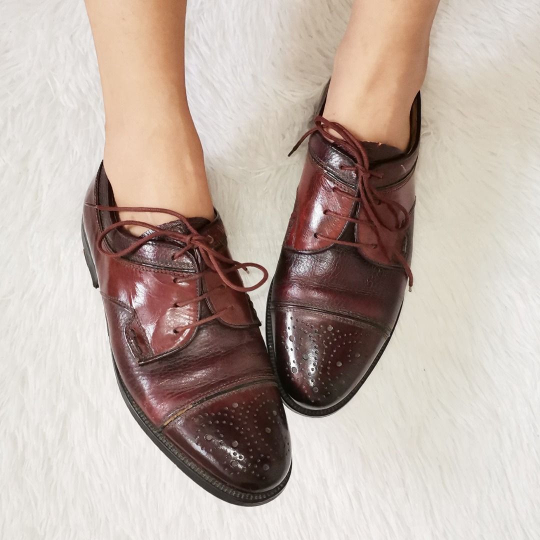 Bally burgundy shoes hotsell