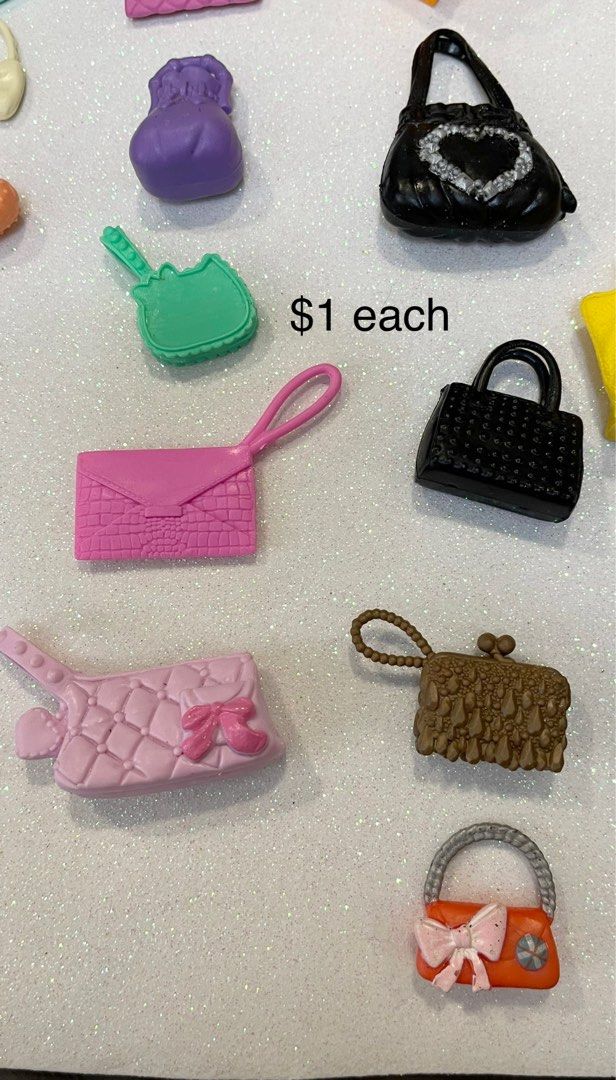 Barbie Bag Earrings - PINK *Final Sale*
