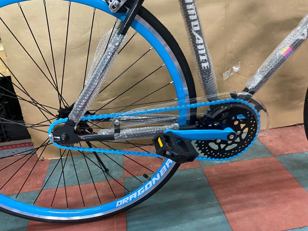 VOICE 700C FIXIE BIKE ADULT SIZE disc brake BASIKAL BARU Fixed