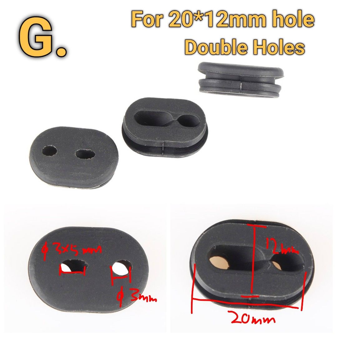 Bike Frame Soft Rubber Seal Cover Di2 Brake Shifter Cable Guide